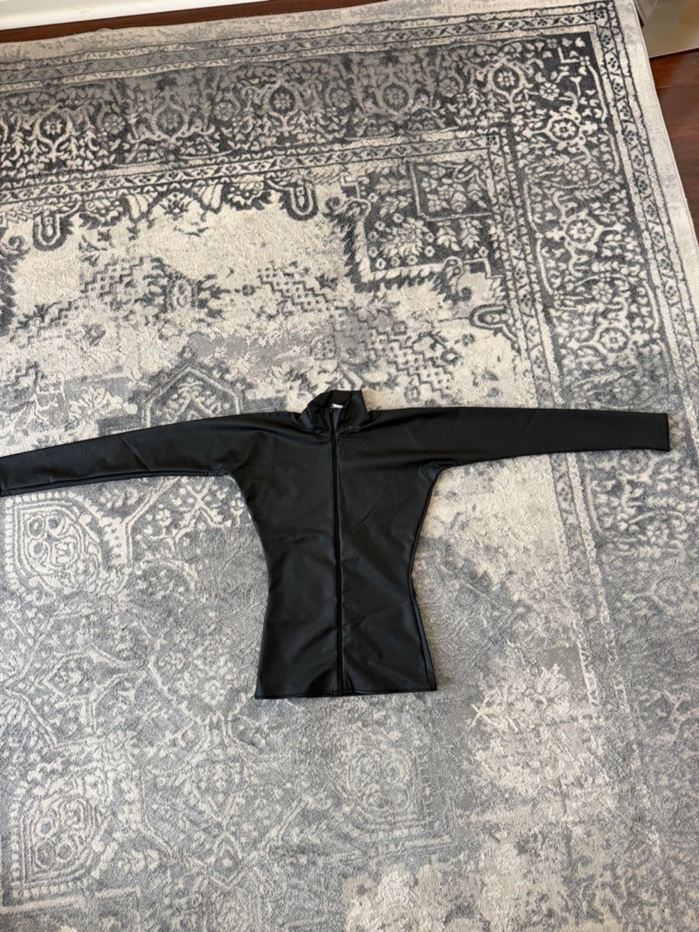 Yeezy Black Leather Jacket
